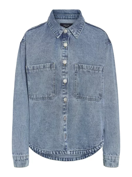 Noisy may Geacă de primăvară-toamnă NMALVA denim albastru