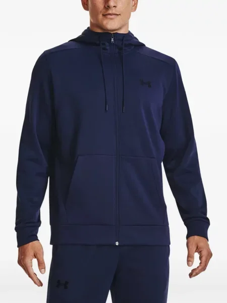 Hanorac cu glugă Under Armour cu cordon albastru