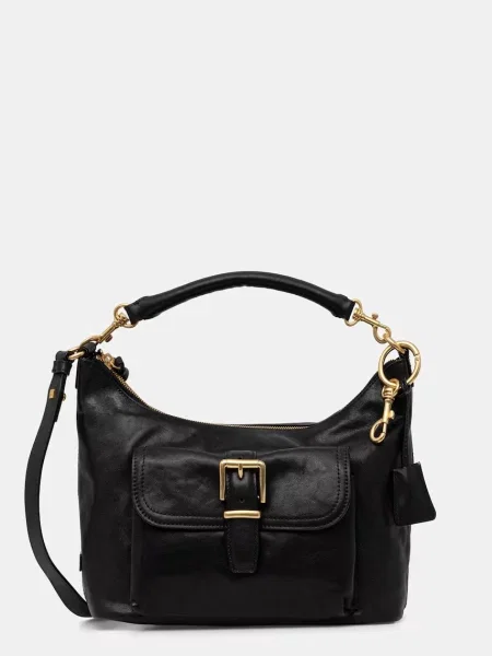 Marc O'Polo geantă crossbody pentru femei din piele negru