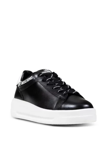 Sneakerși Love Moschino chunky negru