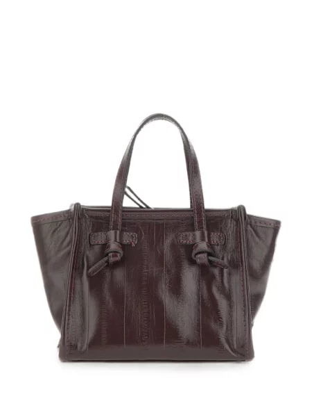 Geantă shopper Marcella Club din piele maro