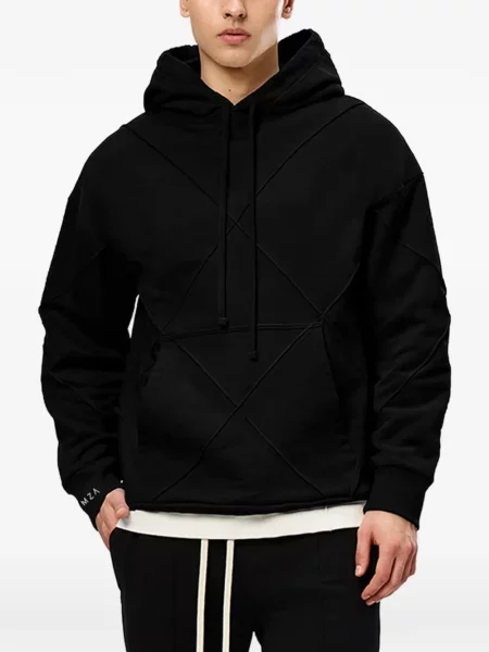 Majica s kapuljačom Hamza crna