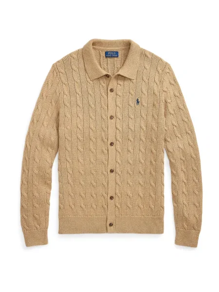 Polo Ralph Lauren Geacă tricotată nisipiu bej