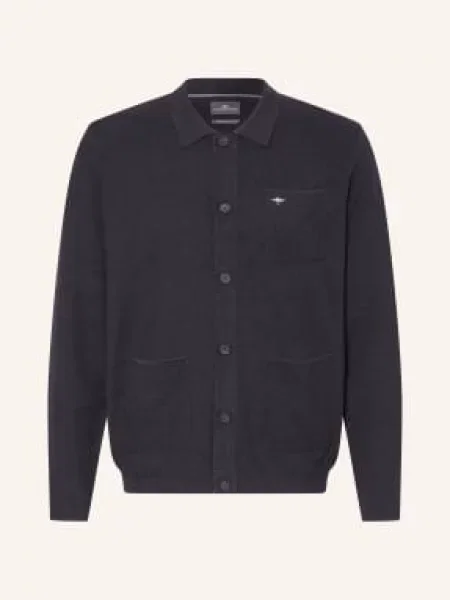 Fynch-Hatton Kardigan blau granatowy