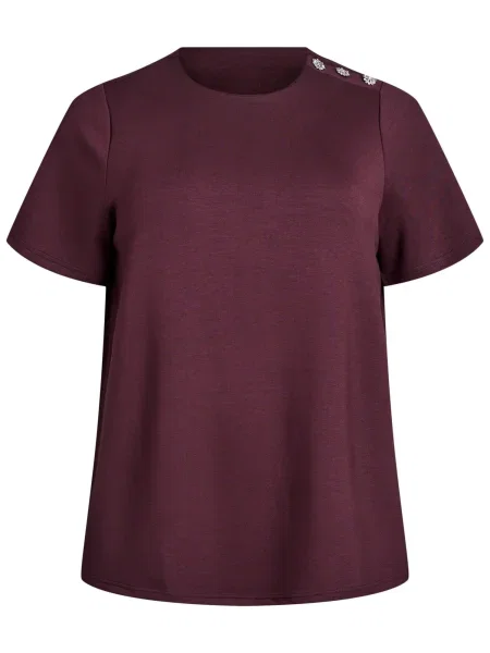 Zizzi Bluza Eingrid vinsko rdeča