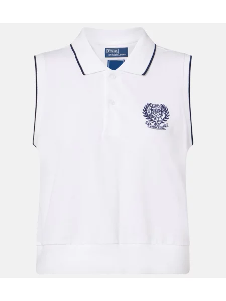 Top Polo Ralph Lauren alb