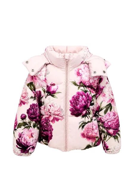 Dětska bunda Dolce & Gabbana růžová