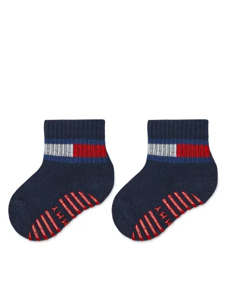 Dlouhé ponožky Tommy Hilfiger Tmavomodrá