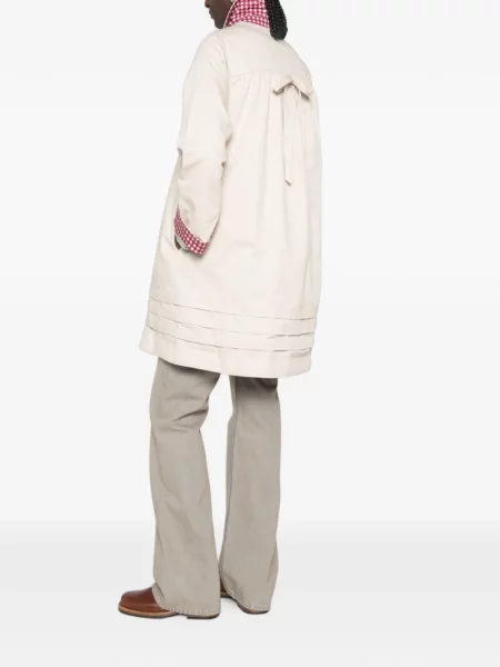 Reversibil trenci Damson Madder cu funde