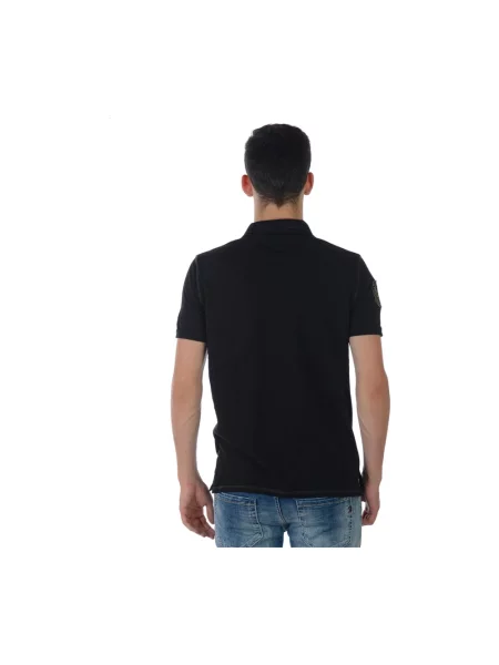 Koszulka polo Armani Jeans czarna