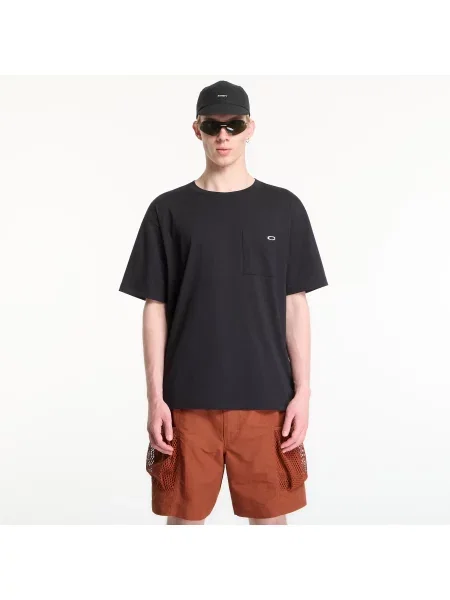 Tricou Oakley O-Tech Cold Cotton Tee Bp Pitch Black S negru