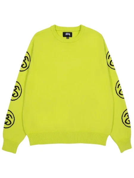 Stüssy Majica zelena črna