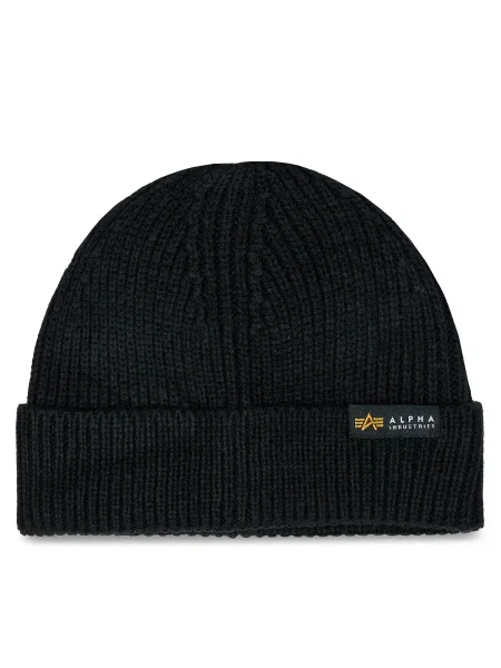 Alpha Industries Čiapka Dockers Beanie čierna