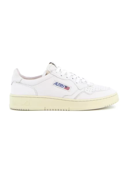 Sneakersy Autry skórzane białe