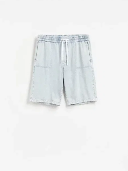 Reserved Pantaloni scurți jogger loose gri