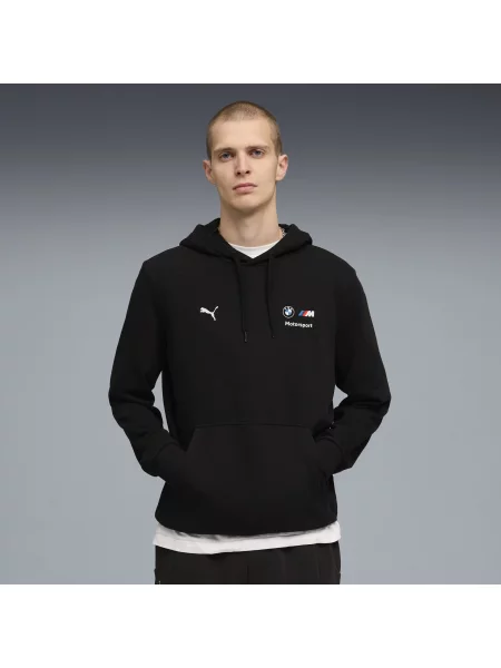 PUMA bluza z kapturem BMW M MOTORSPORT Essentials Akcesoria S czarny