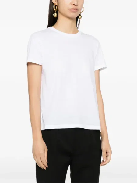 Tricou Tom Ford cu broderie alb