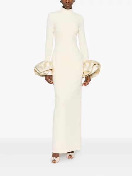 Rochie maxi Solace London lungă de costum