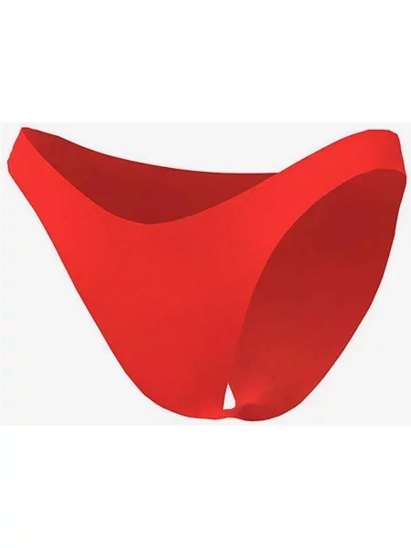 Dół od bikini Nike Swim Sling L czerwony
