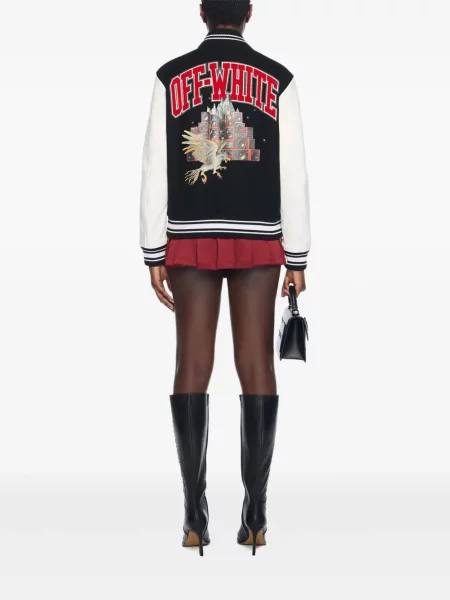 Geacă Off-white alb