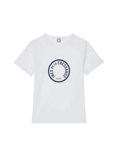 Koszulka Ines De La Fressange Paris biała
