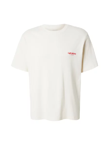 JACK & JONES Tricou JORHYERES galben lămâie / roşu închis alb