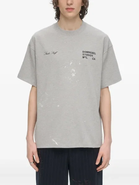 Tricou Domrebel gri
