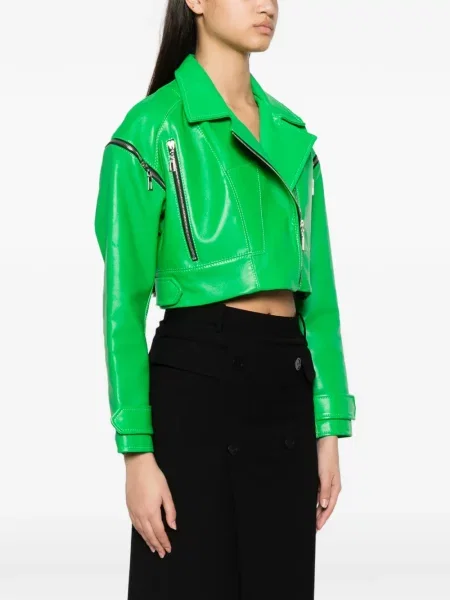 Geanta de piele Mitiliane Couture verde