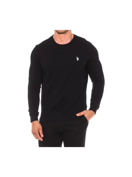 Bluza U.s Polo Assn. z okrągłym dekoltem czarna
