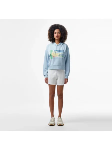 Lacoste толстовка блакитна