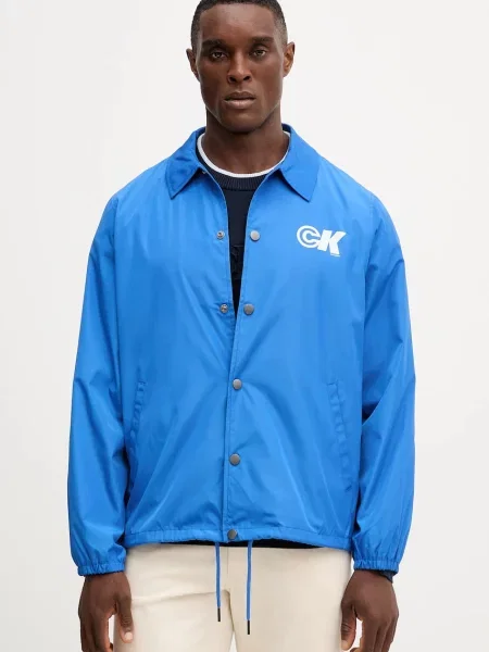 Яке Calvin Klein Jeans преходен модел синьо