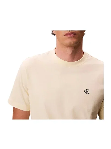 Tricou Calvin Klein Jeans bej
