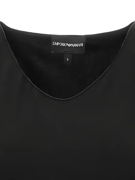 Μπλούζα Emporio Armani μαύρο