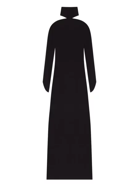 Rochie maxi Courreges lungă negru