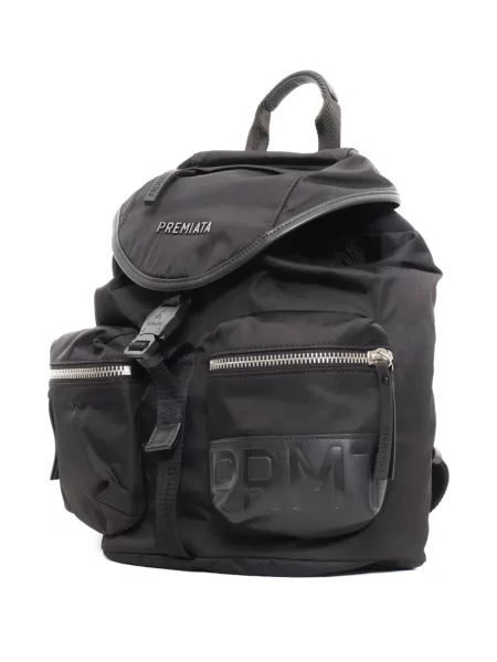Rucsac Premiata din piele negru