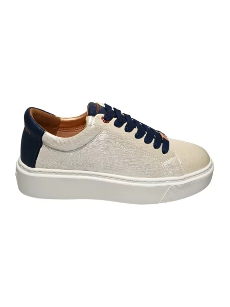 Sneakersy Alexander Smith skórzane białe
