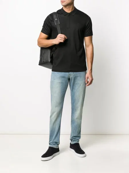 Τζιν με ίσιο πόδι Emporio Armani μπλε