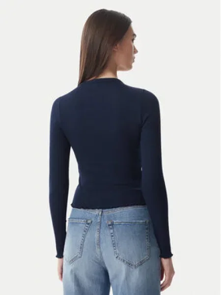 Tommy Jeans Bluza Mornarsko modra