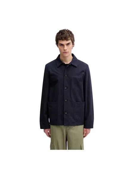 A.P.C. Veste Brest koszula niebieska