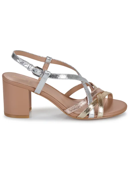 Pantofi Geox argintiu