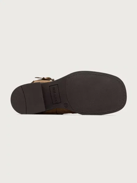 Замшевые сапоги Steve Madden