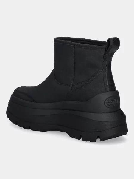 Buffalo cizme de iarnă Olympia Pull On Lo Warm negru