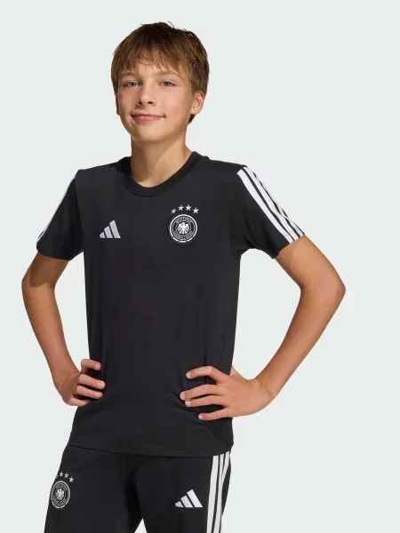 Детская футболка Adidas черная