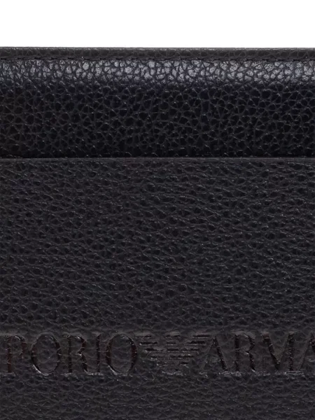 Portofel Emporio Armani din piele negru