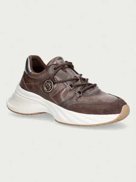 Pinko Ariel 36 sneakers boty hnědé