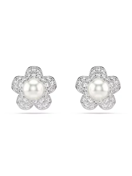 Swarovski Cercei alb