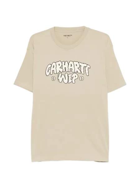 Μπλούζα Carhartt Wip με σχέδιο με στρογγυλή λαιμόκοψη