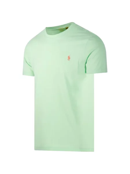 Поло тениска Polo Ralph Lauren с автограф зелено