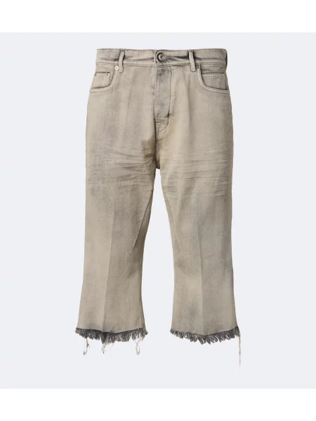Decupat blugi cu picior larg Rick Owens gri