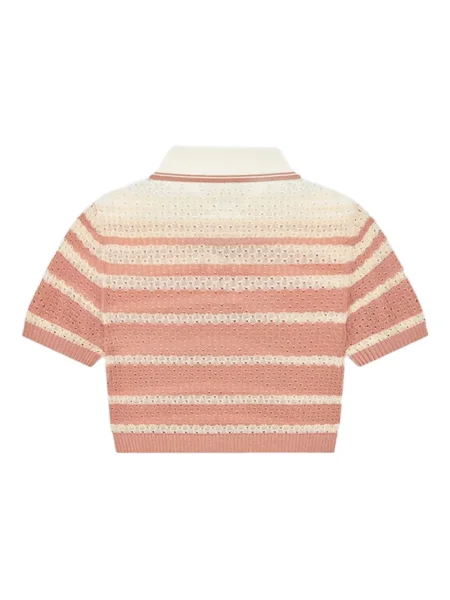 Polo Amiri cu dungi roz